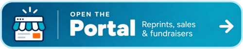 Open the ReciScan portal — cookbook reprints, sales and fundraisers